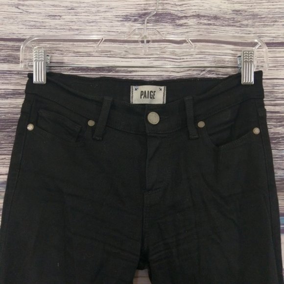Paige verdugo ultra skinny black jeans size 26 - Picture 5 of 7